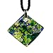 Handmade Millefiori Murano Glass Pendant - Amy Green Style2