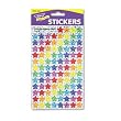 Trend Enterprises Sparkle Stars Stickers - 1/4 to 1/2 inches - Set of 1,300 - Red, Blue, Gold, Silver