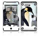 Happy Penguin Protective Skin Cover Decal Sticker for HTC Aria Cell Phone