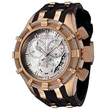 Invicta Women's 6950 Reserve Collection Bolt Chronograph Black Polyurethane Watch