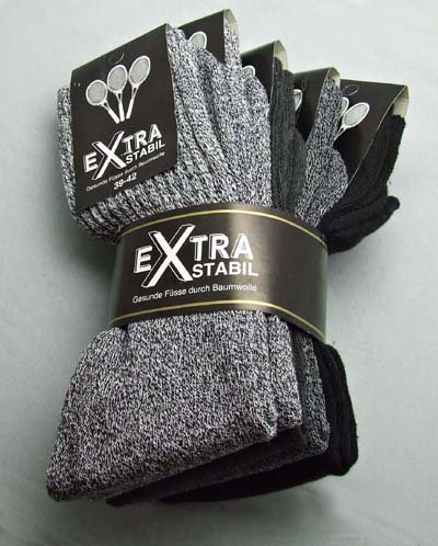 20 Paar Sportsocken Tennissocken Meliert EXTRA Stabil Gr. 39 - 46 20 Paar Sportsocken Tennissocken Meliert EXTRA Stabil Gr. 39 - 46