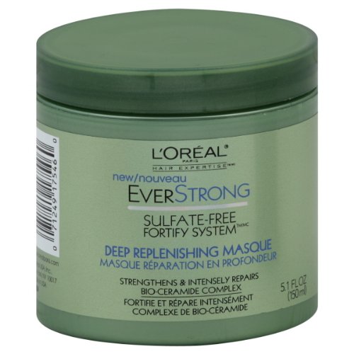 L'Oreal Paris EverStrong Deep Replenishing Masque, 5.1-Fluid Ounce