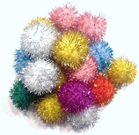 Sparkle Ball Cat Toys - 40 Pack (1")