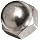 Nickel Plated Brass Acorn Nut