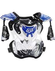 From Amazon.com. Click for details:
 Fox Racing R3 Youth Boys Roost Deflector MotoX/Off-Road/Dirt Bike Motorcycle Body Armor - Blue / Small Fox Racing R3 Youth Boys Roost Deflector MotoX/Off-Road/Dirt Bike Motorcycle Body Armor - Blue / Small