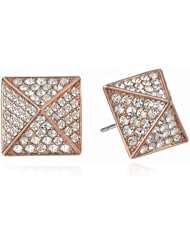 Vince Camuto Rose Gold and Crystal Stud Earrings