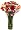 California Mini-Carnations Flower Bouquet - Free Fast Shipping - Single Bouquet - 25 Stems