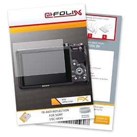 atFoliX FX-Antireflex Anti-r�flectrice Ecran-Protecteur pour Sony DSC-HX9V - Anti�blouissant et � rev�tement dur! La plus haute qualit� - Made in Germany!