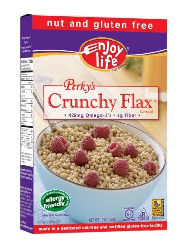 Enjoy Life, Perky's Crunchy Flax Cereal, 10-Ounce Boxes (Pack of 12)