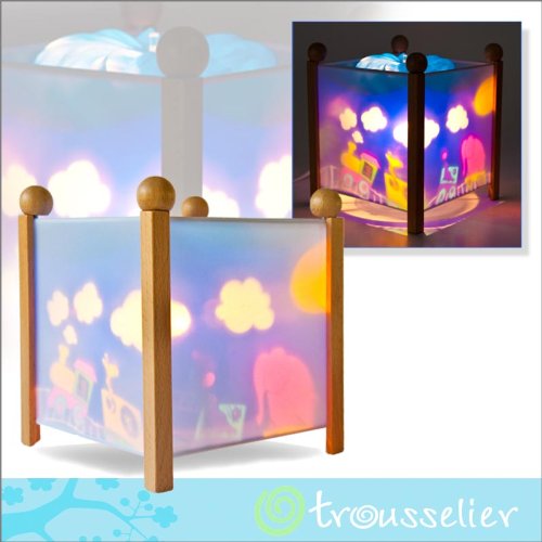 Baby Boy Boys Magical Rotating Nursery Glow Night Light Lamp Lantern by Trousselier in a in