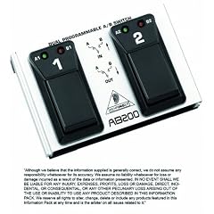 Behringer DUAL A/B SWITCH AB200 DualFu�schalter