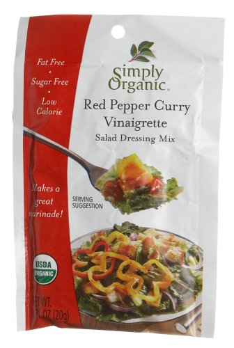 Simply Organic Dress-red Peppr Curry, 0.71-Ounce Units (Pack of 24) by Simply Organic