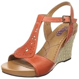 indigo by Clarks Womens Cow Cove T-Strap Sanda
