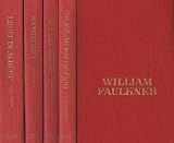 Works of William Faulkner: The Sound and the Fury, Sanctuary, Light in August, As I Lay Dying 4 Vol Set