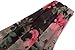 ANGVNS Women Floral Print Chiffon Long Dress with Necklace