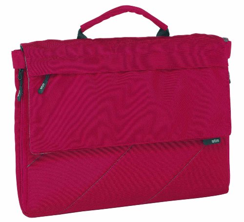 STM Bags ES-3009-1 Medium Slip 15 Inch Laptop Bag, Red-Slate