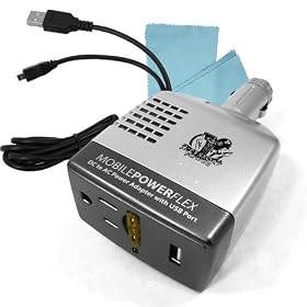 51Sm6UtFMSL. SL500 AA280  Car Power Adapter / Charger & USB Cable COMBO for Amazon KINDLE 1 or 2 or DX & SONY READER Digital Book w/ Bonus Micro USB cable for charging mobile phones and USB compatible devices *** Includes Micro Fiber Cleaning Cloth