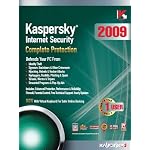 Kaspersky Internet Security 2009, 1-Desktop, 1 year Subscription (PC)