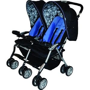 Combi Twin Sport Double Standard Doorways Best Stroller (Indigo)