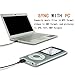 Tomameri Silver Portable MP4 Player MP3 Player Video Player with Photo Viewer , E-Book Reader , Voice Recorder with 32 GB Micro SD Card