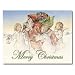 Snow Angels - Box Set of 12 Christmas Greeting Cards and matching patterned envelopes