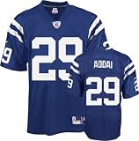 Mens Indianapolis Colts #29 Joseph Addai Team Premier Jersey - 2XL