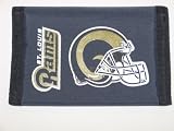 ST. LOUIS RAMS Team Logo Tri-Fold NYLON WALLET