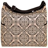 OiOi Hobo Diaper Bag - Sand Moroccan (Black) NEW!