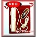GT RED Velveteen Pouch Powerful Wire Type Silver Bullet Spot Style Back, Scalp, Body Battery Massager