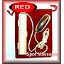 GT RED Velveteen Pouch Powerful Wire Type Silver Bullet Spot Style Back, Scalp, Body Battery Massager