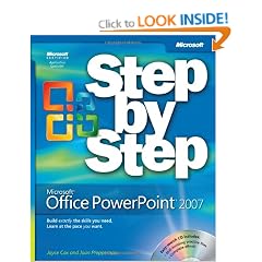 Microsoft Office PowerPoint 2007 Step by Step Book/CD Package (Step by Step (Microsoft))