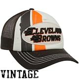 NFL Reebok Cleveland Browns Natural-Brown Broiler Adjustable Trucker Hat