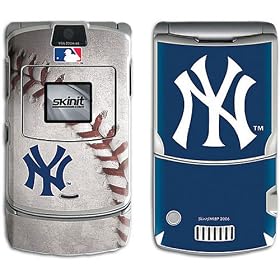 <b>Yankees Global Wireless Ente MLB RAZR Skin ( Yankees )</b>