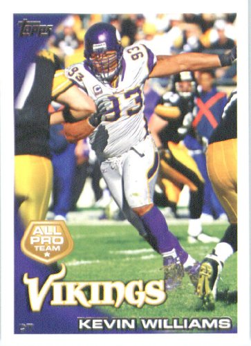2010 Topps #382 Kevin Williams AP - Minnesota Vikings (All Pro)(Football Cards)