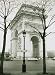 Wallmonkeys Peel and Stick Wall Decals - Arc De Triomphe and Place Charles De Gaulle in Paris - Removable Graphic