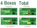3 Ballerina Tea Extra Strength All Natural Dieters Drink Sampler (Cinnamon, Lemon, Oragne, Regular) - 72 Tea Bags in 4 Boxes