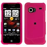 GTMax Hot Pink Rubber Hard Snap On Crystal Cover Case for Verizon HTC Droid ....