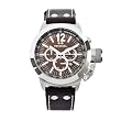 TW Steel Men's CE1011 CEO Canteen Brown Leather Brown Chronograph Dial Watch