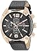 Diesel Men's DZ4297 Overflow Analog Display Analog Quartz Black Watch