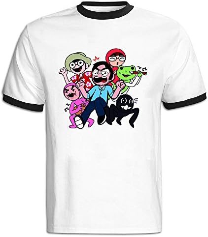 ETCHEN Men's Crazy FILTHY FRANK Tees Black S