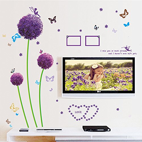 Dagou Dandelion and Butterfly Wall Stickers & Murals Wall Decals Wallpaper Wall Decorate and Removable Wall Décor Decorative Painting Supplies & Wall Treatments Luminous Stickers for Kids Living Room Bedroom Wallpops Decal Dagou Dandelion and Butterfly Wall Stickers & Murals Wall Decals Wallpaper Wall Decorate and Removable Wall Décor Decorative Painting Supplies & Wall Treatments Luminous Stickers for Kids Living Room Bedroom Wallpops Decal