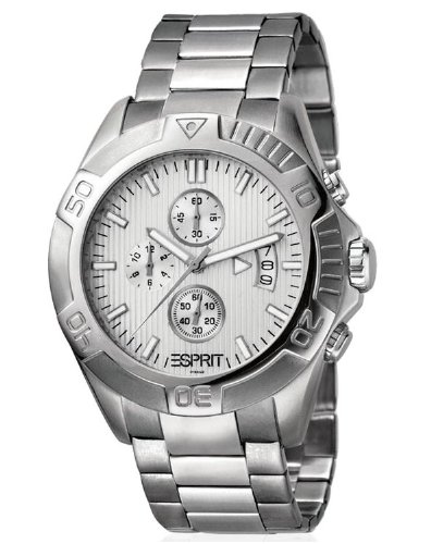 Esprit Herren-Armbanduhr Activity Silver ES101661002 Preisvergleich