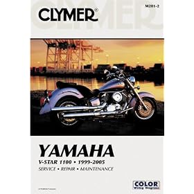 Clymer Yamaha Twins XVS1100 Manual M281-4