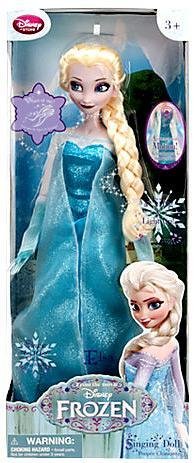 poupee elsa chante