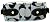 Coach Signature Zoe Shoulder Bag Black White