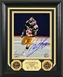 Rod Woodson Autographed 2009 Hall Of Fame Induction 24Kt Gold Coin Photo Mint