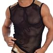 Appolo Muscle Shirt Men's Stretch Mesh Sleeveless Top By Gregg Homme