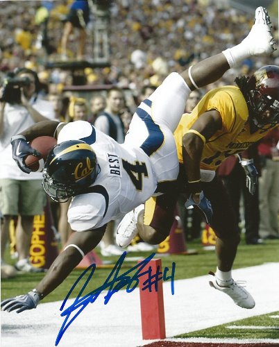 JAHVID BEST,DETROIT LIONS,CAL,CALIFORNIA BEARS,SIGNED,AUTOGRAPHED,8X10,PHOTO,COA