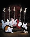 Squier by Fender Bullet Electric Guitar with Tremolo, Arctic White