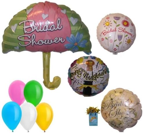 Happy Bridal Shower Balloon Arrangment